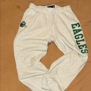 Abercrombie Philadelphia Eagles Baggy Cinched Sweatpant